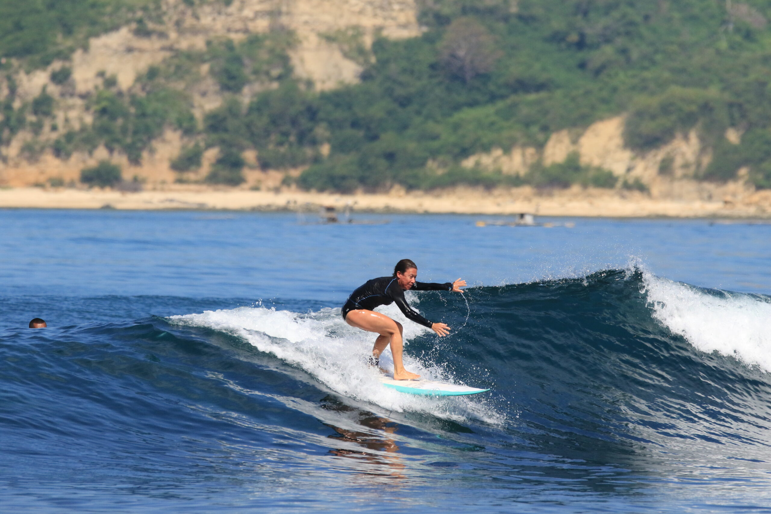 Lombok surfing spot inside Gerupuk